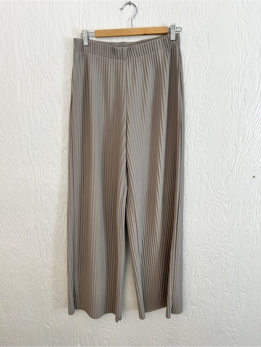 BABATON Skilled Pant Pleated Wide Leg Grey Medium Chic Minimal Contemporary